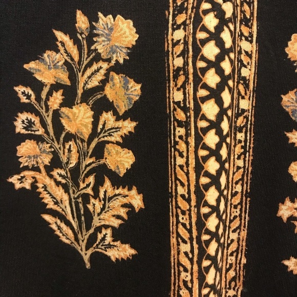 Lucky Brand Boho Beach T-shirt Dress - Picture 4 of 6